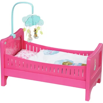 Doplněk pro panenku Zapf Creation Baby Born Postýlka s kolotočem
