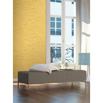 Tapeta Vliesová tapeta 36972-3 žlutá, stromy / Vliesové tapety na zeď 369723 Absolutely Chic (0,53 x 10,05 m) A.S.Création