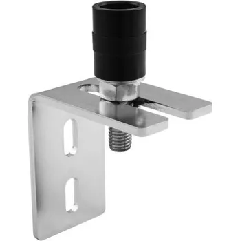 brána CAIS PRM-40 - vodící rolka (kladka, oliva) s kotvicí konzolí a regulací, pr.40 mm, horní vedení posuvné brány