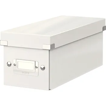 Leitz Click & Store Box na CD, bílý