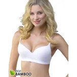 GINA dámské podprsenka vyztužená, vyztužené, bezešvé Eco Bamboo 07017P bílá 80C