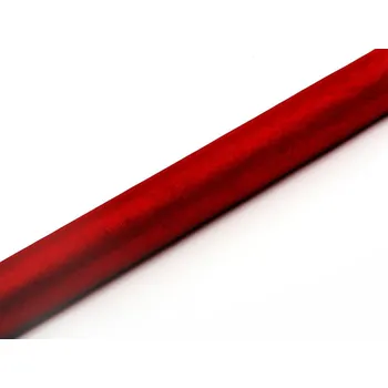 Party dekorace Organza červená, šírka 36 cm, návin 9 m