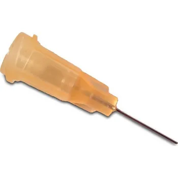 Cyklo nářadí Dávkovací jehla SSS26 1/2" světle jantarová (Rovné dávkovací jehly SSS26 z nerezové oceli, opatřené polypropylenovým nábojem)