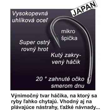 Rybářský háček Rybářské háčky kaprové Evolution - , velikost 1/0, 10ks
