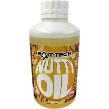 Návnadové aroma Bait-Tech Tekutý olej Nutty Oil 500 ml