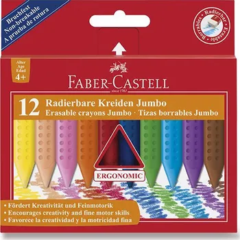Pastelka Faber-Castell Plastic Colour Jumbo 12 ks