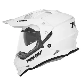 Helma na motorku NOX N312 bílá