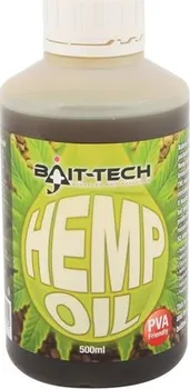 Návnadové aroma Bait-Tech Tekutý olej Hemp Oil 500 ml