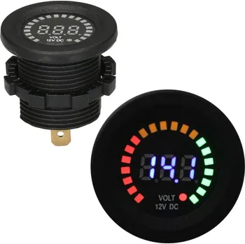 Voltmetr do panelu s LED stupnicí
