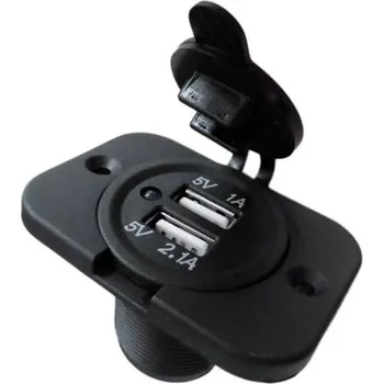 USB nabíječka voděodolná zásuvka s panelem