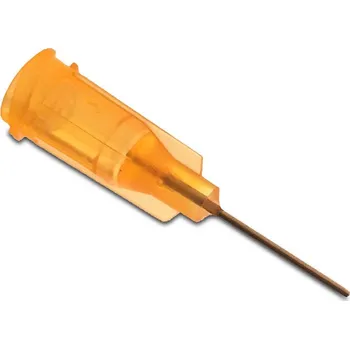 Cyklo nářadí Dávkovací jehla SSS23 1/2" oranžová (Rovné dávkovací jehly SSS23 z nerezové oceli, opatřené polypropylenovým nábojem)