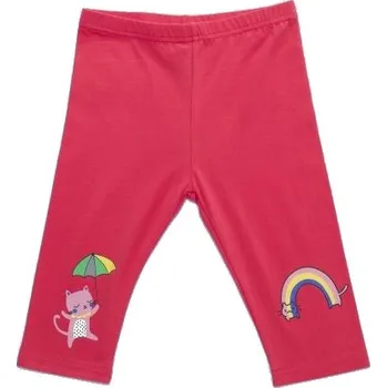 Dívčí 3/4 legíny Wolf H2845 vel. 98-128 Barva: meruňková, Velikost: 104