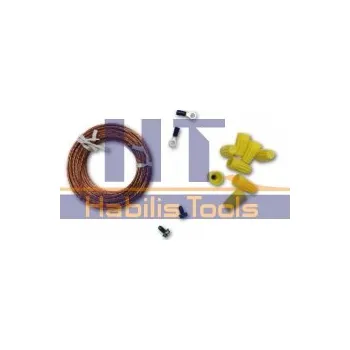 Hubice k vysavači Montážní a zemnící SADA 12 m k odsávání