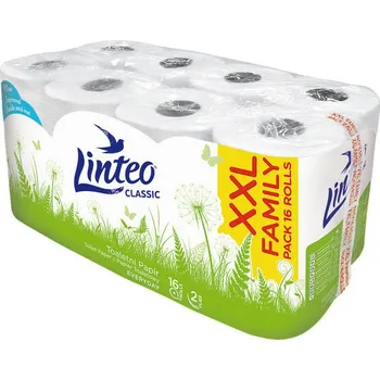 Toaletní papír Linteo Classic 2vrstvý 16 ks