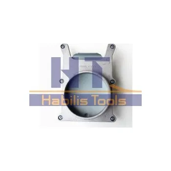 Hradítko s Alu a přepážkou pro hadici 100mm