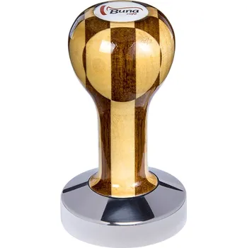 Buna café tamper, šachovnice, lak, SP, 58.35 mm, nerez lesk,…