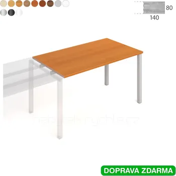Psací stůl UJ 1400 R Hobis UNI - Stůl jednací řetězící 140 x 80