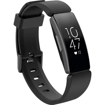 Gumový řemínek TVC pro Fitbit Inspire/Inspire HR (vel. L) Barva: Černá