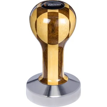 Buna café tamper, šachovnice, lak, TP, 58.35 mm, nerez mat,…