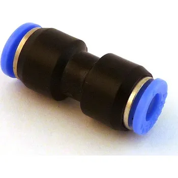 Cyklo nářadí Pneumatická nástrčná spojka redukce přímá EPU na vzduch 10/8mm (Násuvná spojka redukce přímá plastová pro hadice 10/8mm)