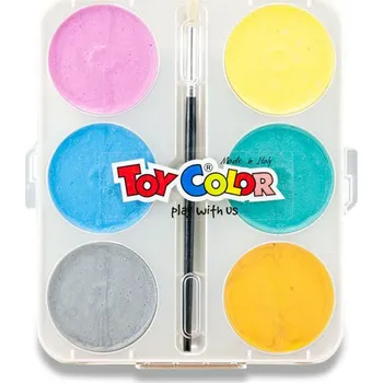 Vodová barva Toy Color Maxi Pearly 6 ks