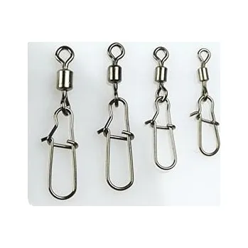 Rolling swivel with nice snap - Obratlík s karabínou vel. 14/10ks