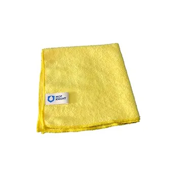 Utěrka Mikrovláknová utěrka Mop Knight Professional žlutá 40x40cm (10ks)