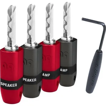 Audio kabel AudioQuest SureGrip 300 BFA Banana Silver