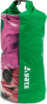Vodácký pytel YATE Dry Bag s oknem a ventilem 10 l zelený