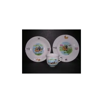 Thun Dětská souprava Krtek Angelika 3d. zelená linka kachna