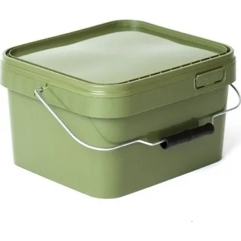kbelík 55 Rybářské vědro s víkem, zelené 5l