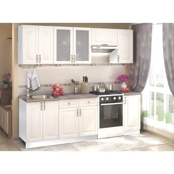 Kuchyňská linka Casarredo Victorie 240 bílý santál