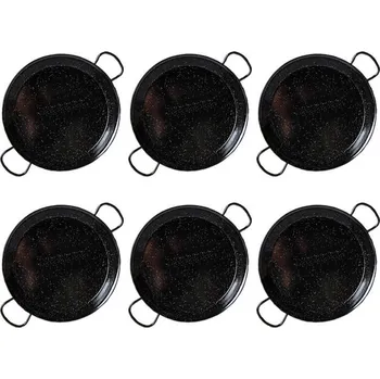 Pánev Smaltované pánve 20 cm (6 ks) Paella Tapas catering