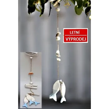 Zahradní dekorace Závěsná dekorace Rybičky (107476 *!041 DH9106830 girlanda ryba)