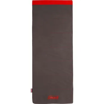 Coleman Heaton Peak Comfort Junior hnědý/červený 150 cm Spacák Coleman Heaton Peak Comfort Junior hnědý/červený 150 cm