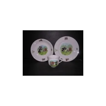 Thun Dětská souprava Krtek Angelika 3d. zelená linka kolo