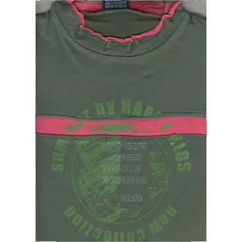 Dětské tričko PO-2024, krátký rukáv, khaki, vel. 134