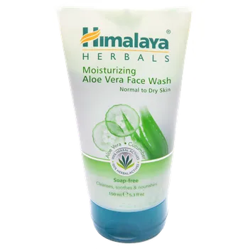 Čistící gel Himalaya Herbals Aloe Vera zvlhčující mycí gel na obličej 150 ml