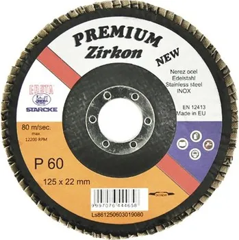 Brusný kotouč Lamelový brusný kotouč Klingspor SMT 624 Ø 125x22,23 mm zrnitost 40