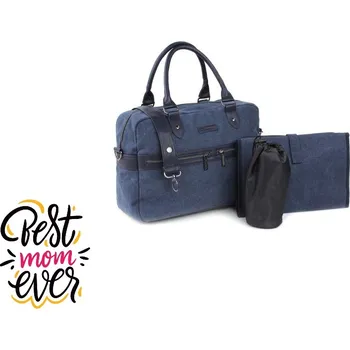 Přebalovací taška Vadobag Přebalovací taška BEAUTY 9078 MODRÁ