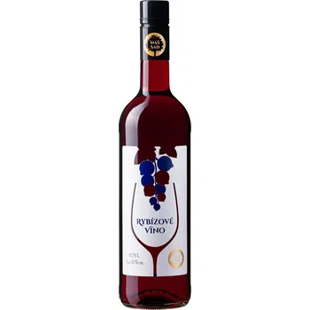 Víno Náš Sad Rybízové víno 11% 0,75l