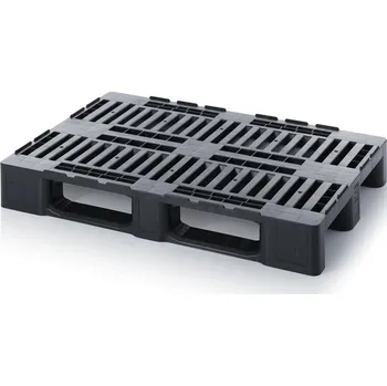 paleta Plastová paleta H1 RG (recyklovaný HDPE), 120x80x16 cm, slevy od více ks