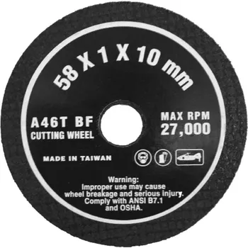 Brusný kotouč Náhradní kotouč pro vzduchovou mini úhlovou brusku 58x1x10 mm,&nbsp;Welzh (Welzh Werkzeug)