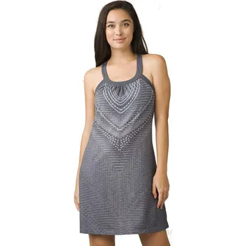 Dámské šaty Prana Cantine Dress Charcoal Synergy