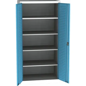 Dílenská skříň SPD11A, 1950x950x600 mm, 4 police, slevy