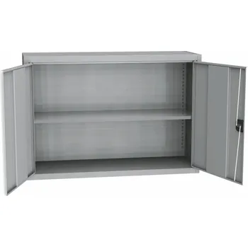 Skříňový nástavec, VxŠxH: 800x1200x400 mm, šedá/šedá