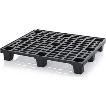 ESD plastová paleta s 9 nohami, 120x100x15 cm