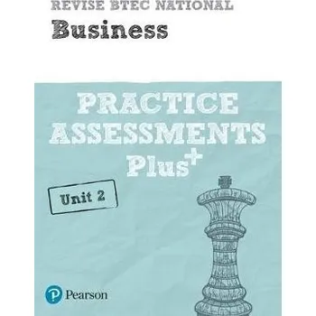 Cizí jazyk Pearson REVISE BTEC National Business Practice Assessments Plus U2 - for 2025 exams - Jakubowski, Steve