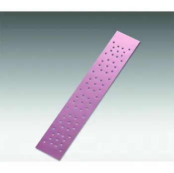 Brusný papír SIA Přířez 70x420 mm, 68 děr, P60 Siaspeed Blue Line 1950 - bal. 50 ks