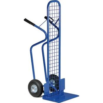 Stohovací rudl, nosnost 250 kg, dušová kola, bezpečnostní síto